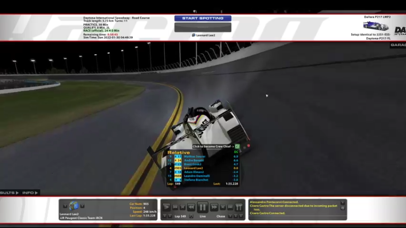 【2022-01-22 21点场】GetJinxed逗：Daytona 24小时 - LMP2