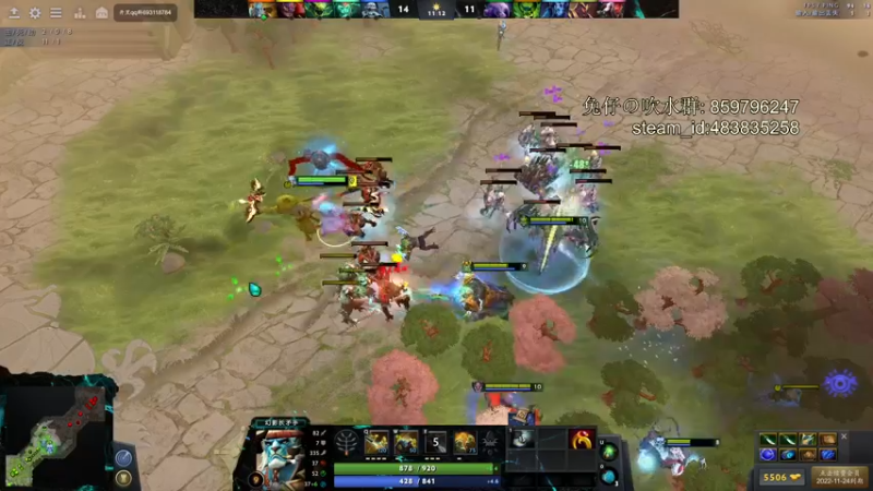 【2022-01-22 20点场】兔咖：刀塔大乱斗 or 12v12(非会员)