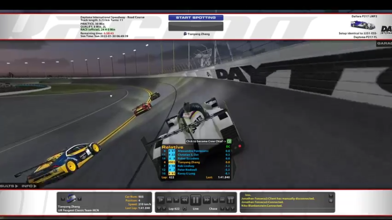 【2022-01-22 23点场】GetJinxed逗：Daytona 24小时 - LMP2