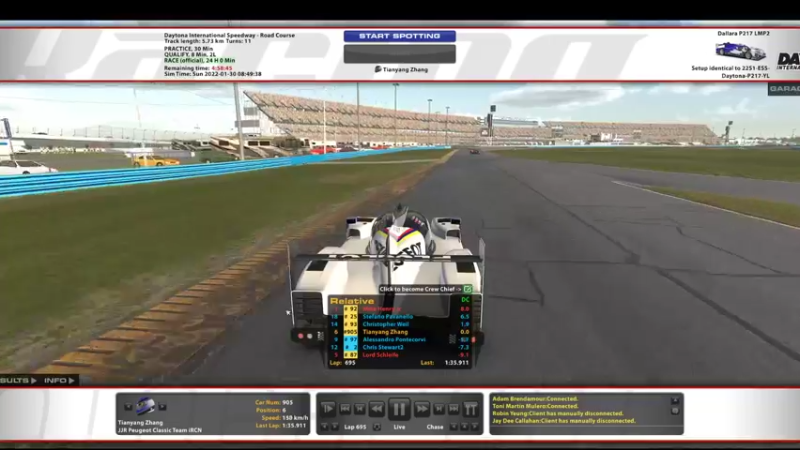 【2022-01-23 01点场】GetJinxed逗：Daytona 24小时 - LMP2