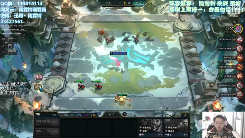 【2022-01-23 11点场】迅哥丶雨霖铃：新版本全阵容教学！