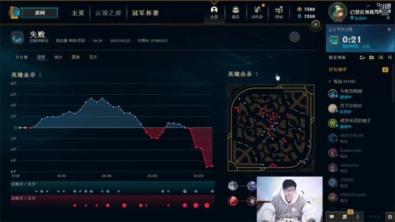 【2022-01-23 14点场】萌面酥：二台：新赛季硬辅冲冲冲！！加油！！