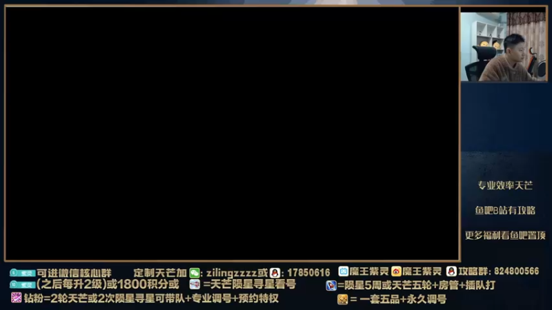 【2022-01-24 15点场】魔王紫灵：紫灵:专业天芒效率冲