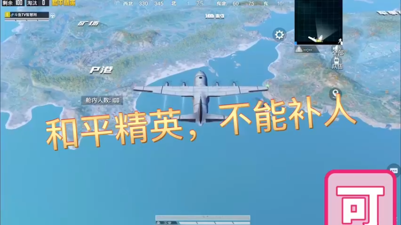 和平精英，不能补人