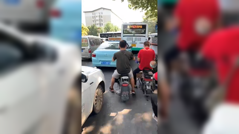 上班也太堵了