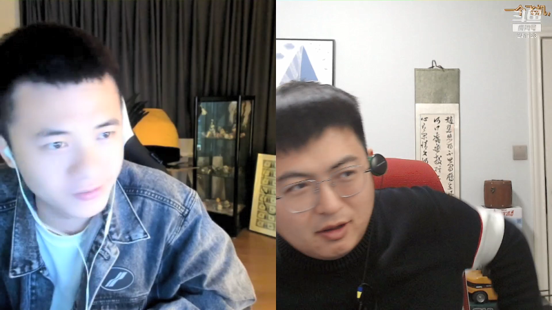 我在斗鱼看火力堂主直播户外