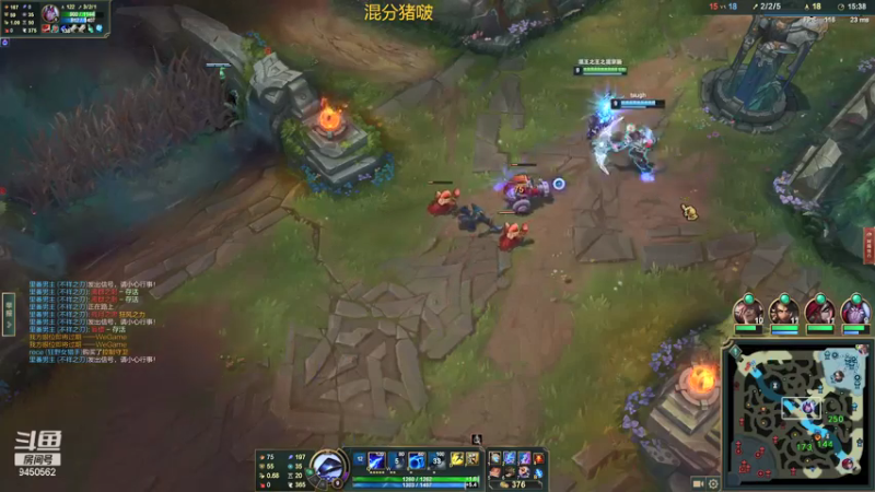 【2022-01-25 00点场】章发财丶：精神攻击一哈！