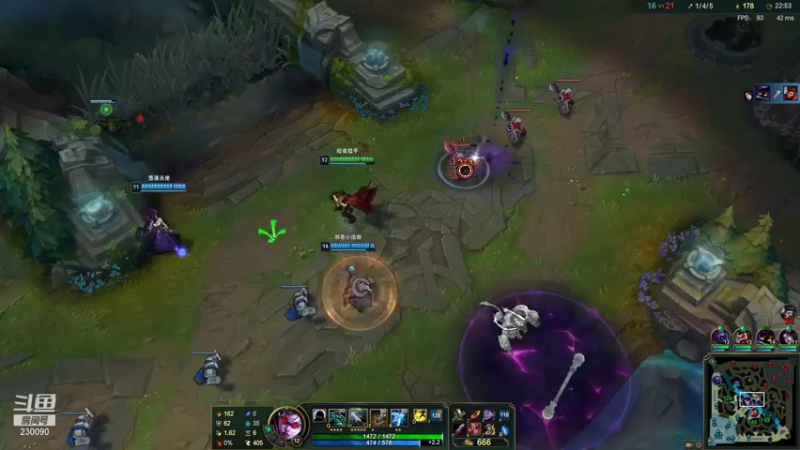 【2022-01-26 19点场】第一神牛丶久久大魔王：戒网石头人 230090