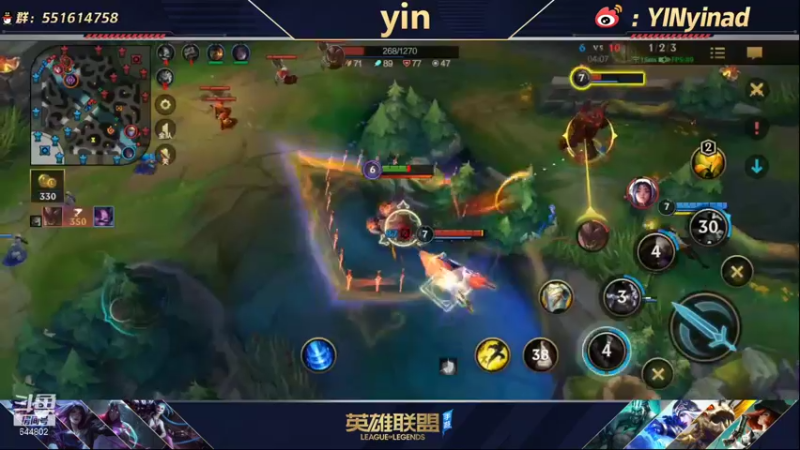 【2022-01-25 12点场】yin小哥：世界第一卡莎满英雄分回千分rank