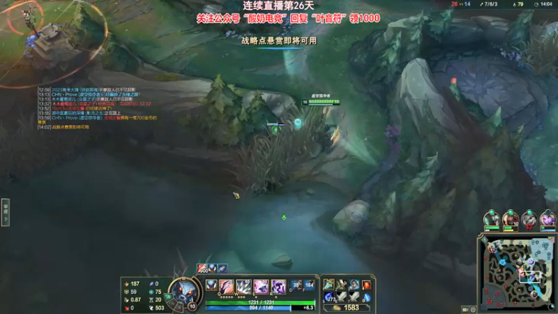 【2022-01-26 22点场】叶音符：万物打野皆可输出