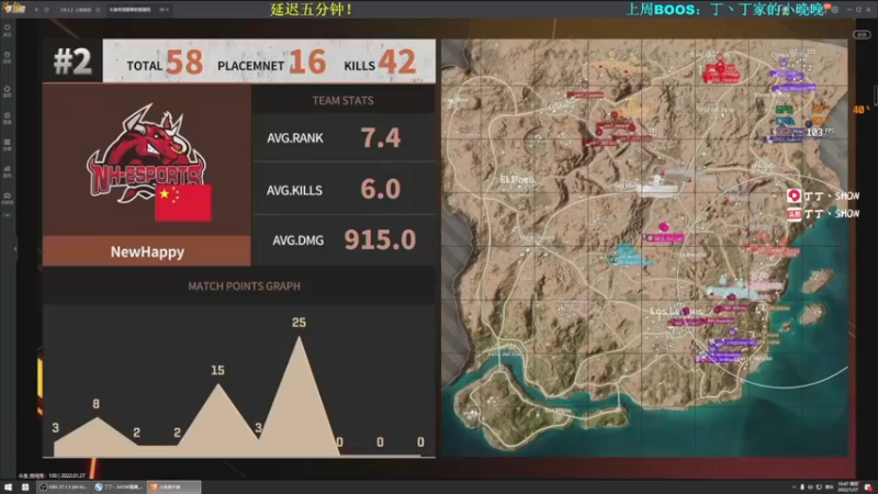 【2022-01-27 10点场】丁丁丶SHOW：【丁丁】又是美好的一天