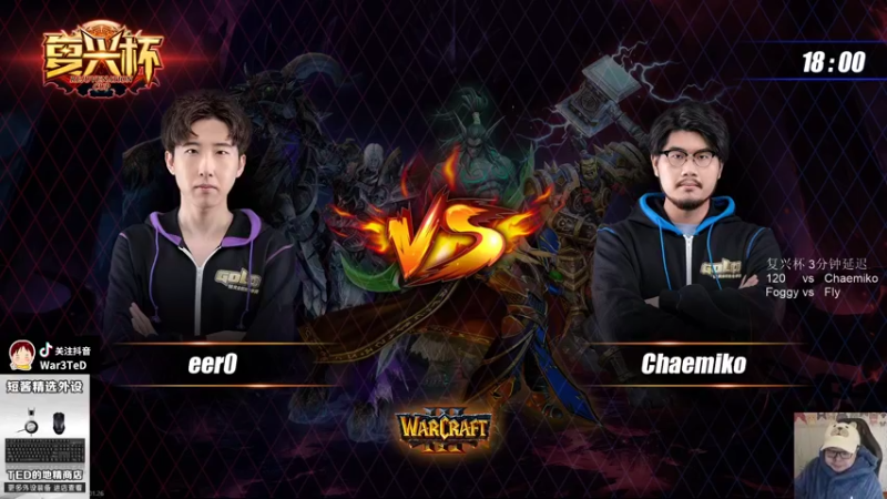 【TED出品】复兴杯 120 vs Chaemiko 上 绕着绕着就一拳