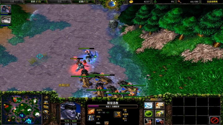 暗夜精灵熊德正义，魔兽争霸3