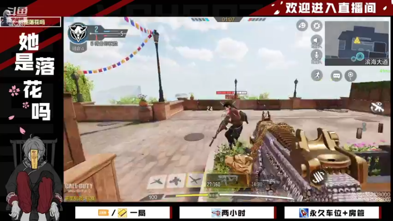 【2022-01-27 11点场】她是落花吗：CODM良心手游天天处于战斗状态