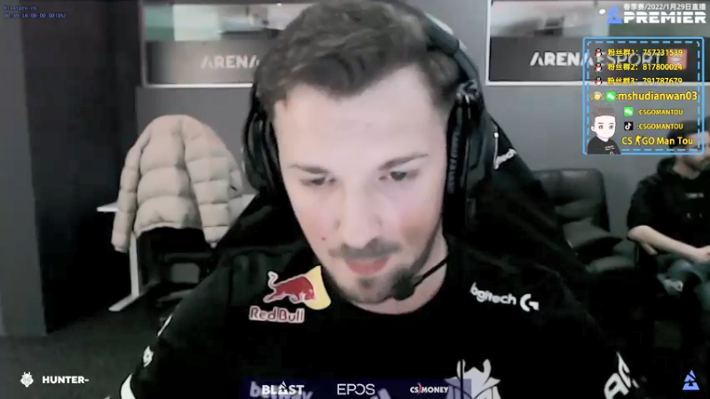 【2022-01-29 01点场】CSGO馒头：22点BLAST春季赛看G2