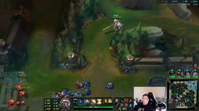 【2022-01-29 14点场】店长盖伦：直播 反手盖伦