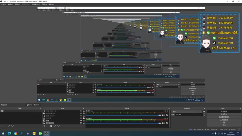 【2022-01-29 20点场】CSGO馒头：22点BLAST春季赛看NV