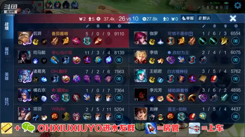 后羿精彩双杀