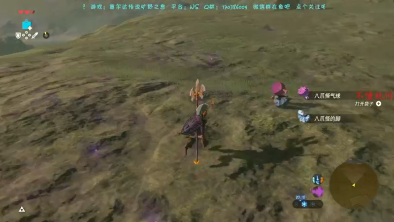 【2022-01-26 22点场】爱吃苹果的南南：【南南】三血林克，带你玩转海拉鲁！