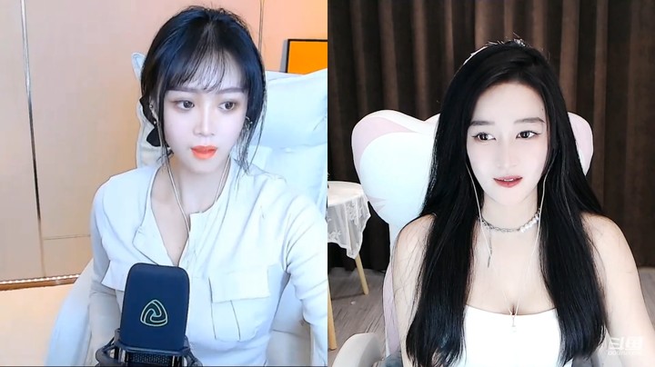 曼雯和美女小姐姐连麦真好看，你喜欢哪个