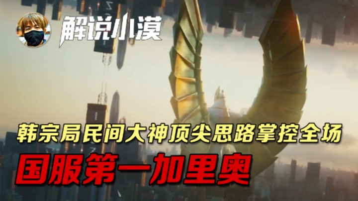 韩宗局民间大神顶级思路掌控全场！国服第一加里奥