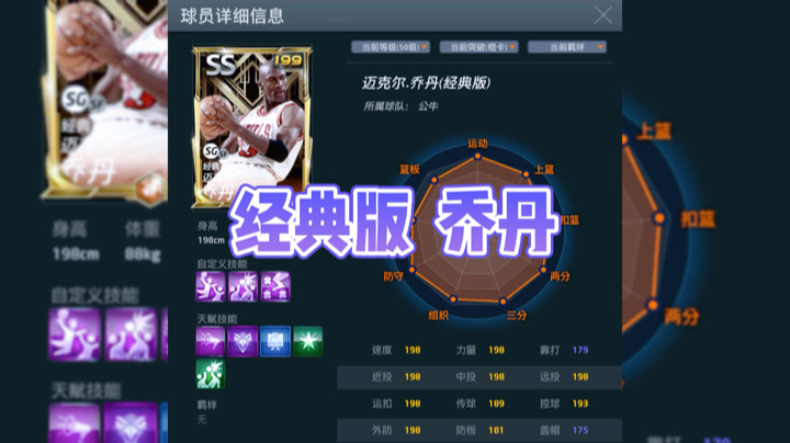 NBA2KOL之经典版乔丹