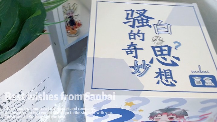 骚白奇思妙想盲盒初体验