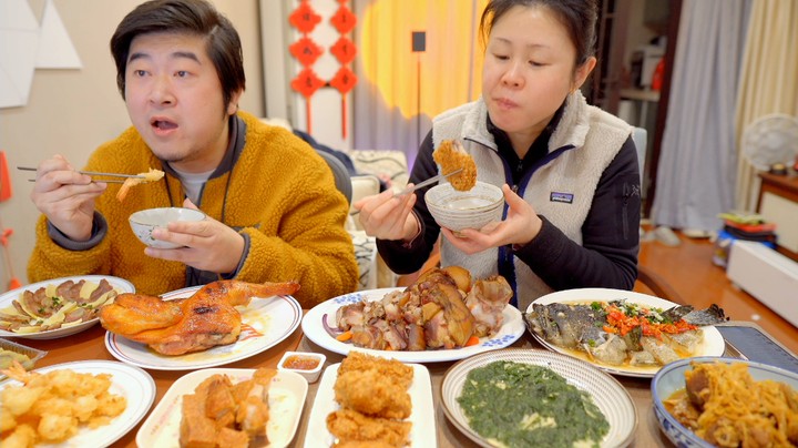 婴家虎年年夜饭