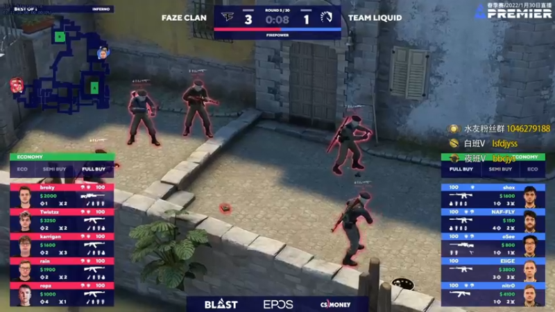 【2022-01-30 23点场】sakula吴润波：22:00 小蜜蜂 VS EG