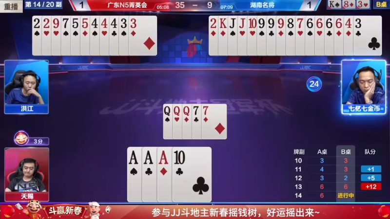 【2022-02-01 03点场】JJ斗地主官方：经典战役回顾 488743