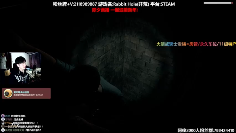 【2022-02-01 00点场】阿俊丶ll：【阿俊】新游戏！除夕直播！