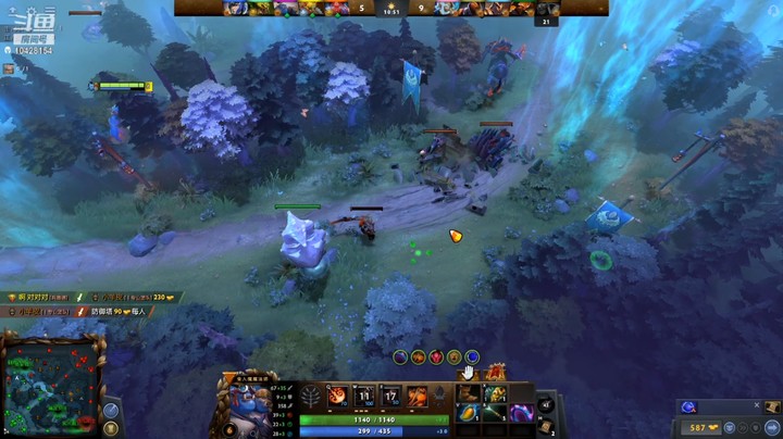 美滋滋【DOTA2】牛健子983的五号位稳定蓝胖躺赢时刻