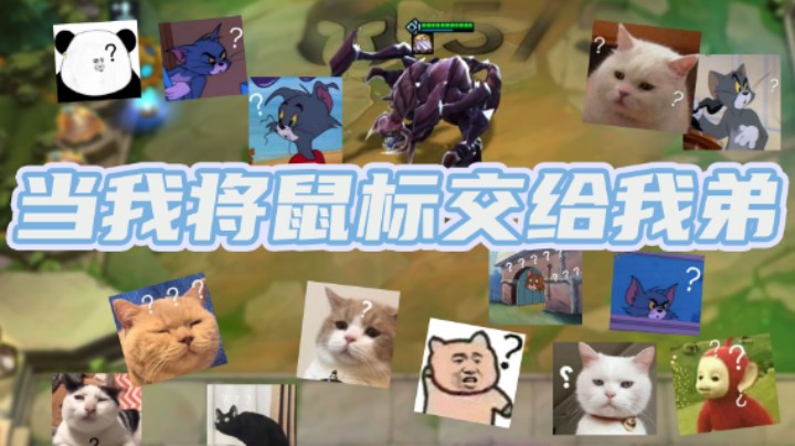 【怡个老八】当我下棋时把鼠标交给了我弟...