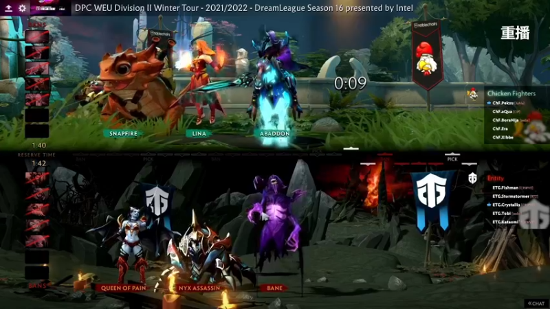 【2022-02-03 17点场】斗鱼DOTA2赛事频道：【重播】DPC西欧赛区