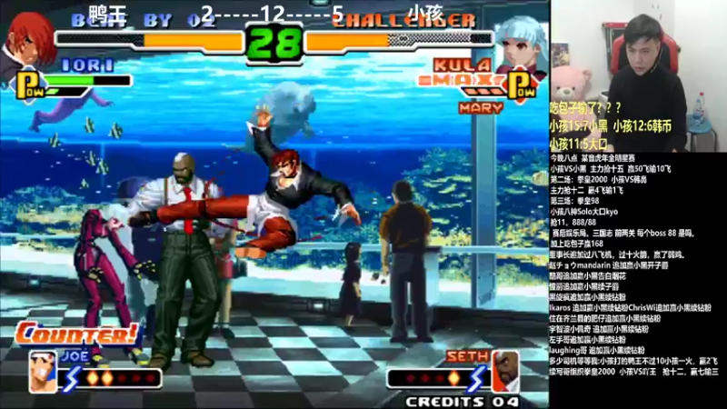 【2022-02-04 23点场】游天堂：小孩曾卓君：对战小黑 韩币 大口