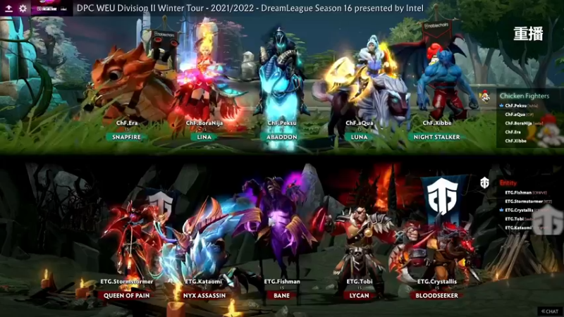 【2022-02-06 15点场】斗鱼DOTA2赛事频道：【重播】DPC西欧赛区