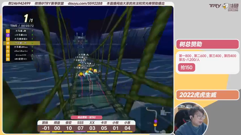 【2022-02-06 22点场】TRY赛事联盟导师：【克里斯-月】新年好呀新年好呀