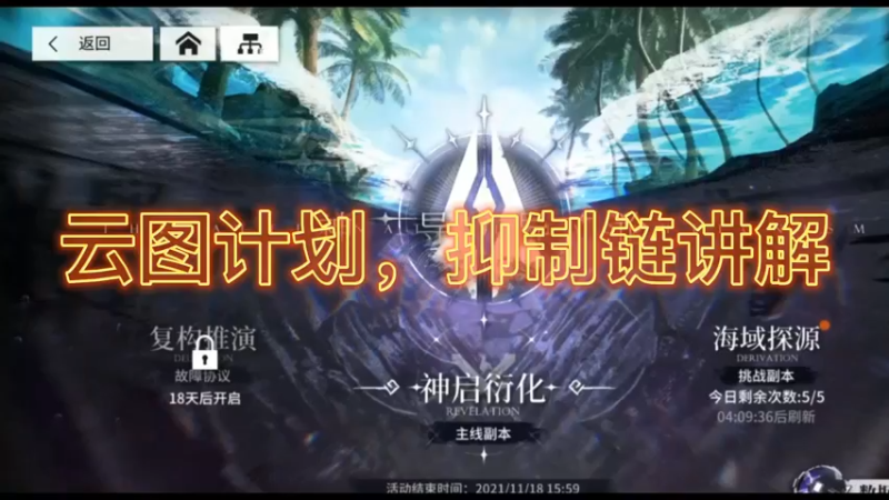 云图计划，抑制链讲解