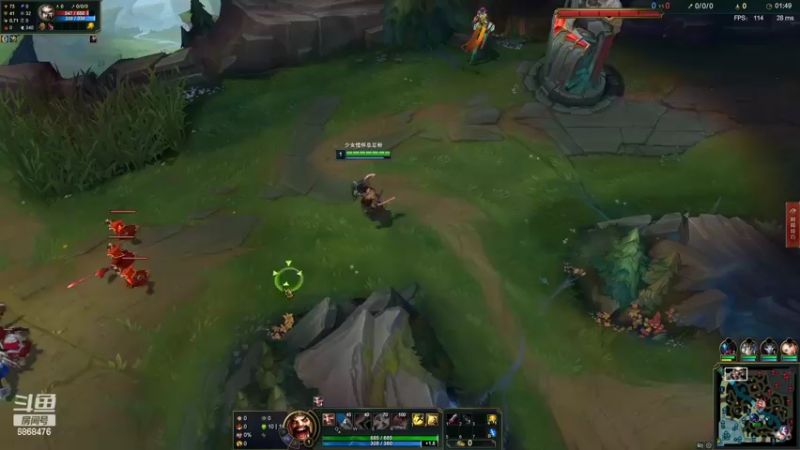 【2022-02-07 19点场】路浩东ouo：上单德莱文1v5 细节教学