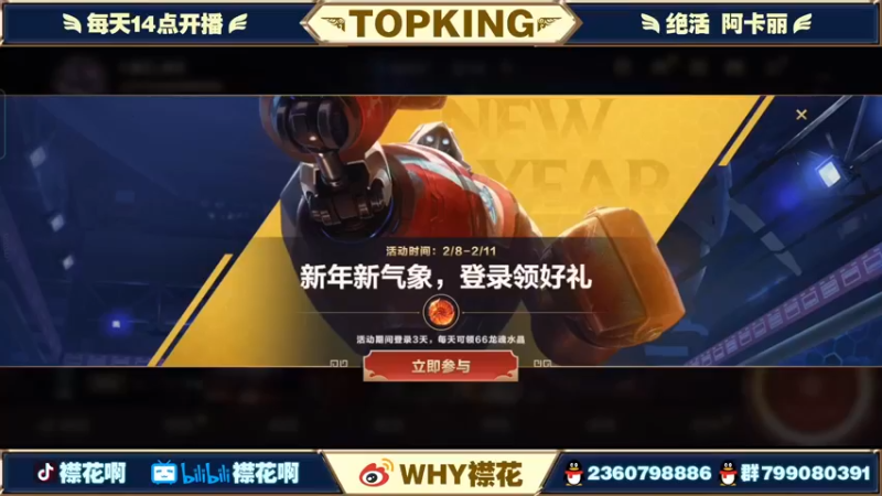 【2022-02-09 14点场】襟花啊：国一阿卡丽王者局细节乱杀