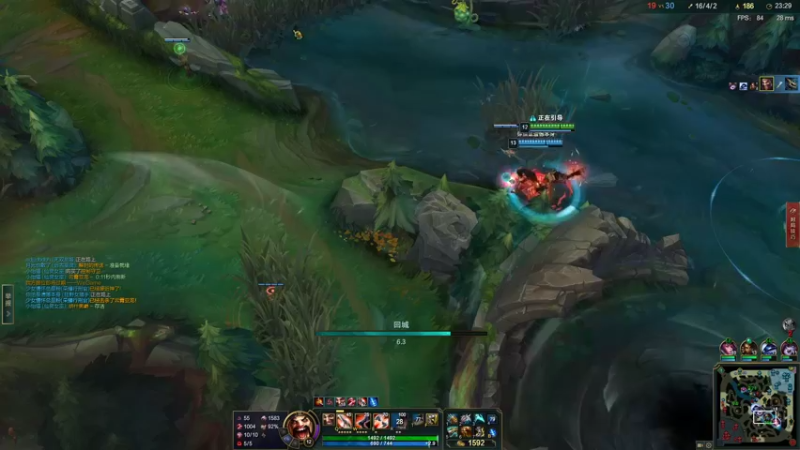 【2022-02-10 16点场】路浩东ouo：上单德莱文1v5 细节教学