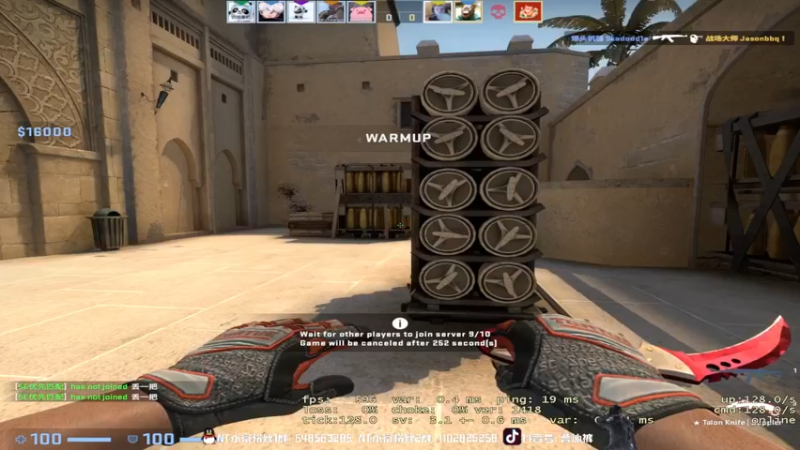 【精神永富】：来对狙吗看谁反应更快