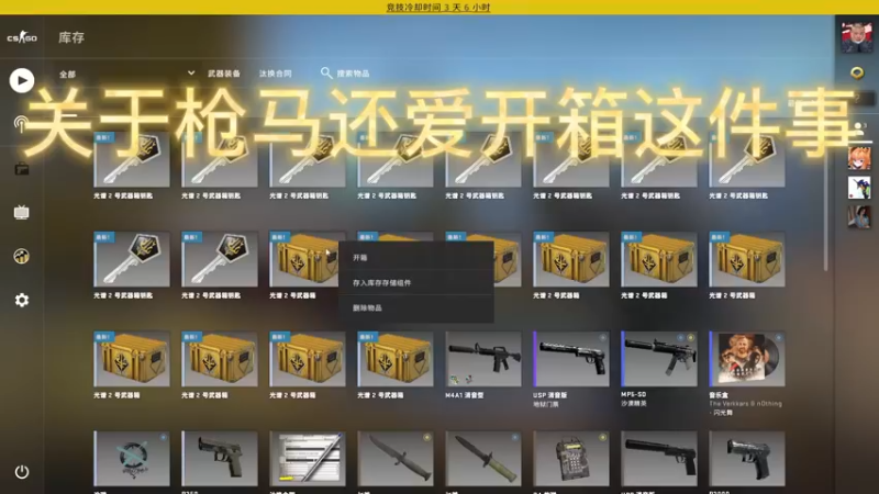 关于枪马还爱开箱这件事儿