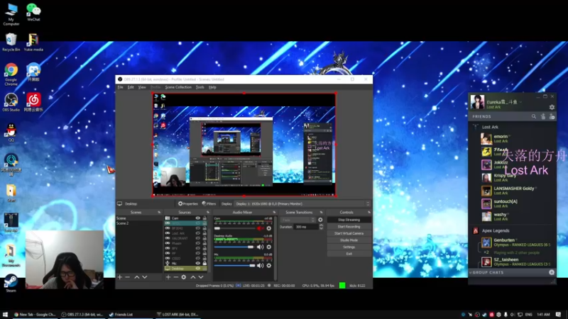 【2022-02-11 01点场】Eureka雪：新赛季, 明早比赛!~