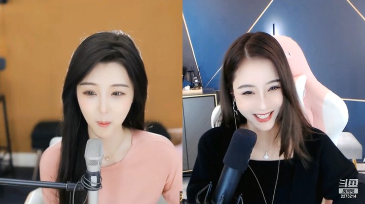 林66和美女主播连麦在情人节这天