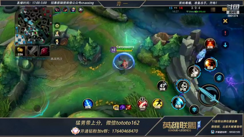【2022-02-13 20点场】心星丶青一：王者局打野嘎嘎杀教学 杀不了举报主播
