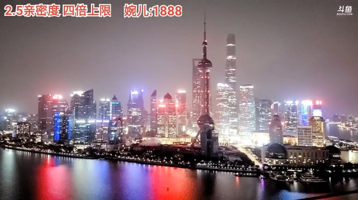 这地方看黄浦江夜景不错，C哥好细啊