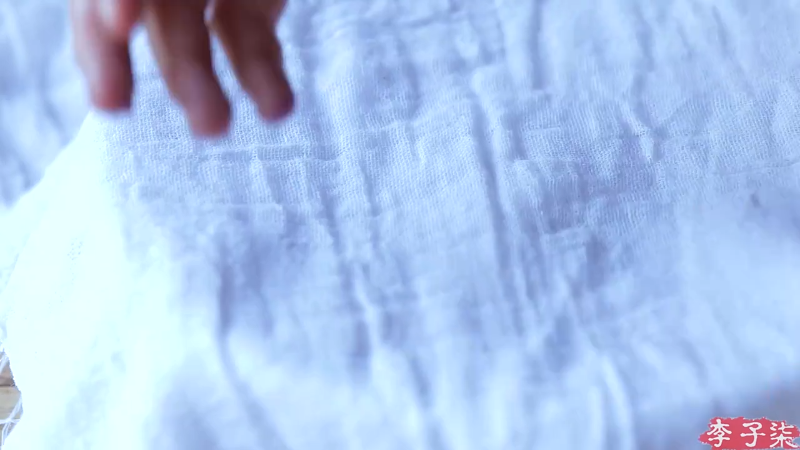 我在斗鱼看李子柒liziqi直播美食