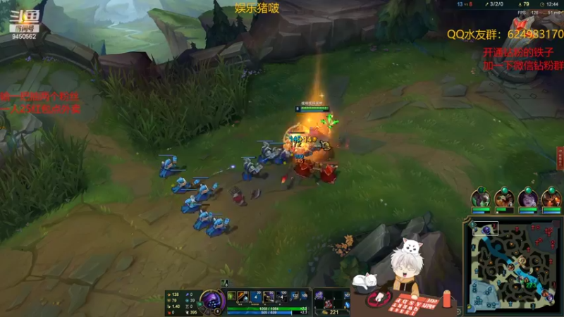 【2022-02-16 03点场】章发财丶：输一把给两个水友点外卖