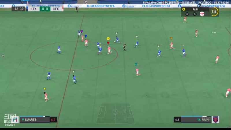 【2022-02-16 22点场】RainCFC：CFC俱乐部 FIFA Pro Club